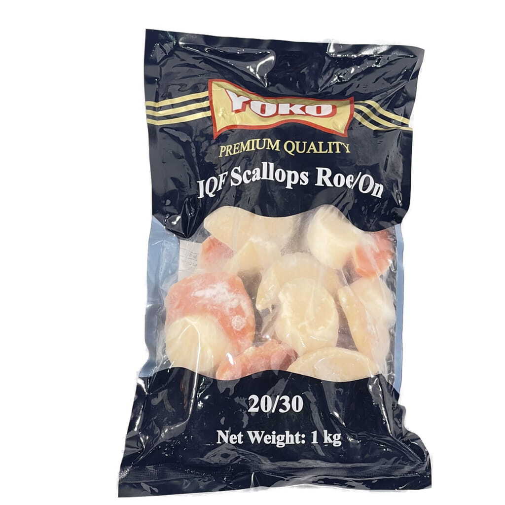 Scallops Roe On 1kg Bag