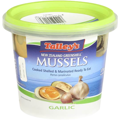 garlic mussel tub no background