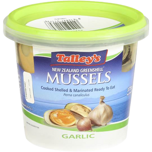 garlic mussel tub no background