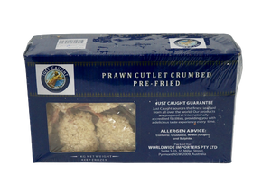 Prawns Crumbed Cutlets 1kg Box