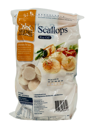 roe off scallop packet no background