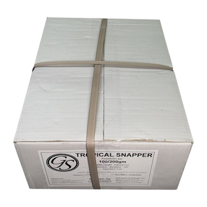 Snapper Fillets Skinless (IVP) 5kg Ctn