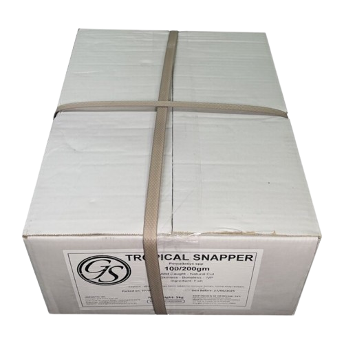 Snapper Fillets Skinless (IVP) 5kg Ctn