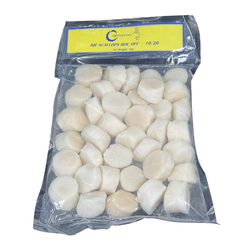 Scallops Roe Off 1kg Bag
