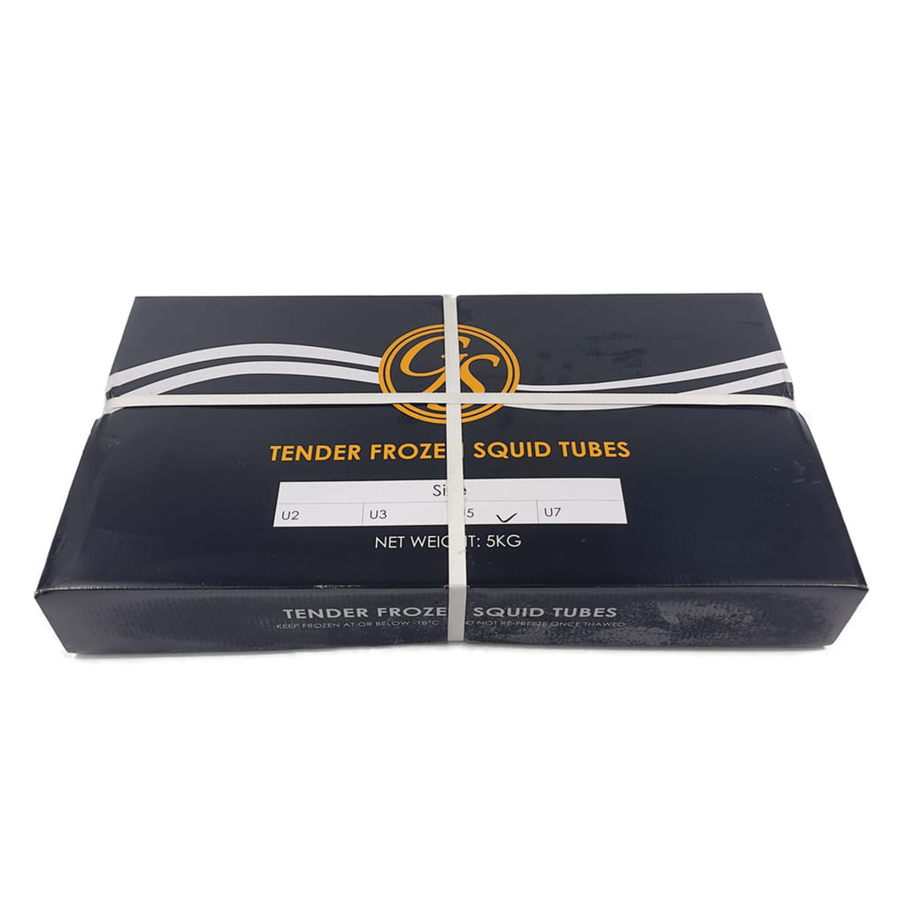 Tender Squid Tubes 5kg Ctn