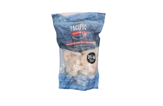 bag of prawn meat no background