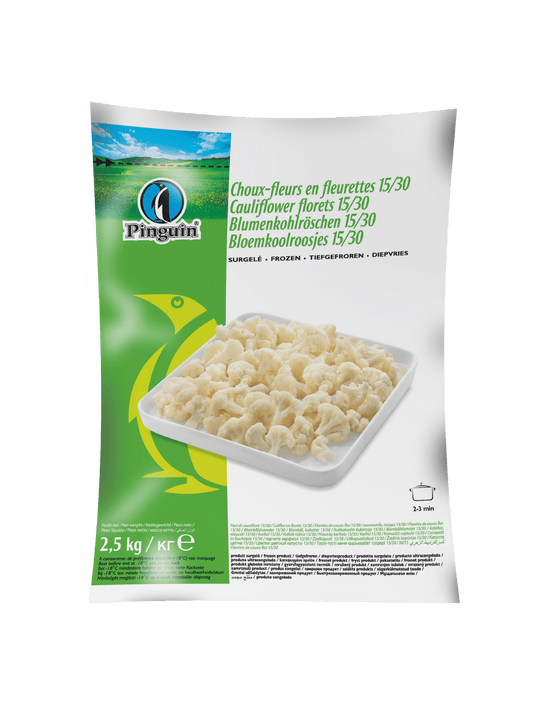 Cauliflower Florets 2.5kg Bag
