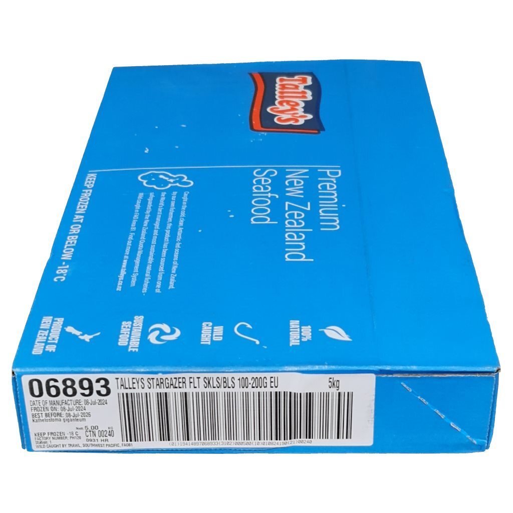 Stargazer (Monkfish) Fillets Skinless 5kg Ctn