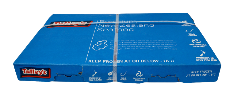 Deep Sea Cod fillet carton pmg format