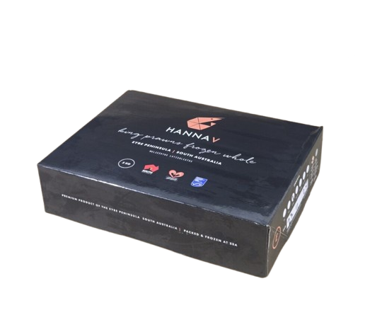 Black box with Hannav branding no background
