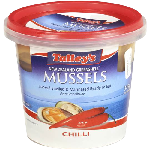 Marinated Mussels 375gm Tubs