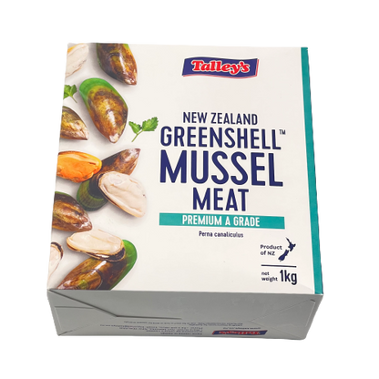 mussel meat box no background