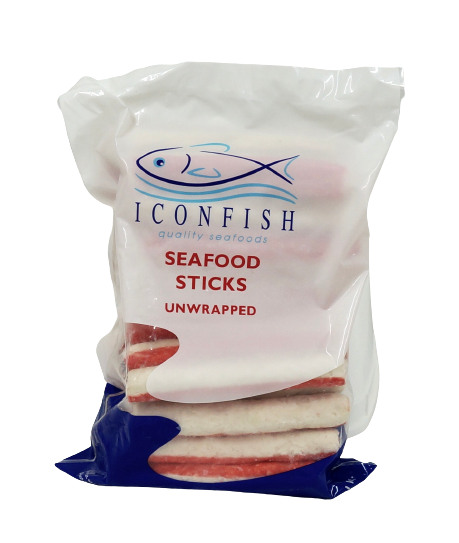 seafood sticks packet no background