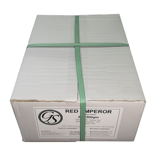 Red Emperor Fillets Skin On (IVP) 5kg Ctn
