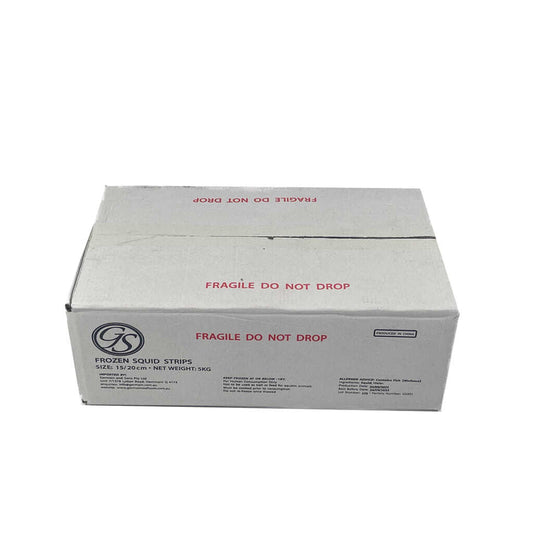 Squid Strips 15/20cm IQF 5kg