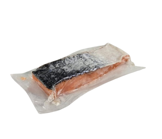 Salmon Portions Skin On (IVP) 200gm 5kg Ctn