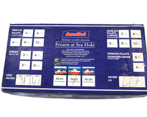 Hoki Fillets Skinless 6.8kg Ctn