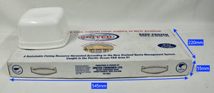 orange roughy carton with dimensions