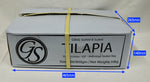 tilapia carton with dimensions