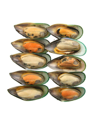 Greenshell™ Half Shell Mussels 1kg Box